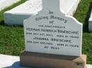 Herman Heinrich BRIESCHKE 30 Oct 1949, aged 91 Johanna BRIESCHKE 22 Apr 1950, aged 81 Mount Beppo Apostolic Church Cemetery 
