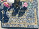 Mavis Doreen LOBEGEIGER 15 Mar 1993, aged 69 Mount Beppo Apostolic Church Cemetery 
