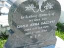 Emma Anna GAEDTKE b: 12 Feb 1885, d: 8 Aug 1940 Mount Beppo Apostolic Church Cemetery 