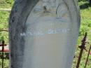 
Miechal BLIESNER,
22 Sept 1885? aged 89 years 6 months;
Christine BLIESNER,
16-6-1837 - 10-7-1925;
Mt Beppo General Cemetery, Esk Shire
