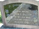 
Arthur F. BULOW (Artie), brother,
died 10 Feb 1964 aged 44 years;
Mt Beppo General Cemetery, Esk Shire
