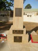 
War Memorial, Elsie Laver Park, Mudgeeraba
