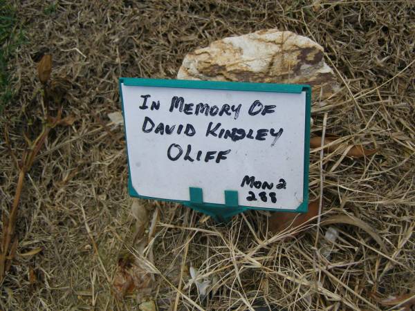 David Kinsley OLIFF;  | Mudgeeraba cemetery, City of Gold Coast  | 