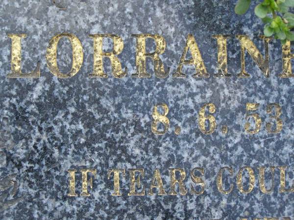 Lorraine THOMPSON,  | 8-6-53 - 14-11-94;  | Mudgeeraba cemetery, City of Gold Coast  | 
