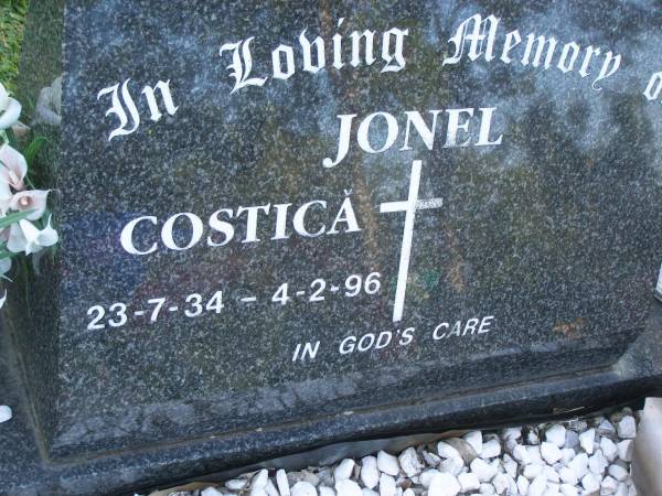 Costica JONEL,  | 23-7-34 - 4-2-96;  | Mudgeeraba cemetery, City of Gold Coast  | 