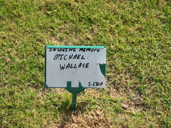 Michael WALLACE;  | Mudgeeraba cemetery, City of Gold Coast  | 