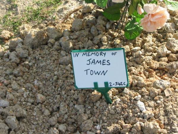 James TOWN;  | Mudgeeraba cemetery, City of Gold Coast  | 