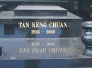 Tan Keng CHUAN, 1936 - 2000; Mudgeeraba cemetery, City of Gold Coast 