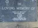 Noelle MEULET, died 13-8-95 aged 88 years, with John; Mudgeeraba cemetery, City of Gold Coast 