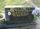 
Keith Randall FOLLETT,
21-4-23 - 8-12-99,
husband of Val,
dad of Kaye, Len, Doug, Nieve, Jan & families;
Mudgeeraba cemetery, City of Gold Coast
