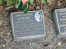 Anita Rivers O'BRIEN, 8-11-73 - 11-12-98, loved by Trishie, Dad & Kelwyn, daughter sister; Mudgeeraba cemetery, City of Gold Coast 