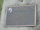 
Jason Craig Leif KNUDSON,
23-8-1974 - 13-2-2000,
son of Ken & Rhonda,
brother of Belinda;
Mudgeeraba cemetery, City of Gold Coast
