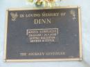 Anita Lorraine DINN, 29-11-1958 - 18-7-2006, daughter mother sister; Mudgeeraba cemetery, City of Gold Coast 