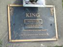 Trevor Joseph KING, 30-9-1945 - 3-2-1999, husband father; Mudgeeraba cemetery, City of Gold Coast 