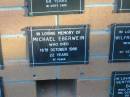 Michael EBERWEIN, died 16 Oct 1986 aged 22 years; Mudgeeraba cemetery, City of Gold Coast 