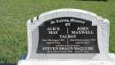 
John Maxwell TASLBOT
d: 24 Dec 1959 aged 61

Alice May TALBOT
d: 18 Aug 1999 aged 94

(great grandson)
Steven Shaun McCLURE
d: 18 Nov 2000 aged 17

Mulgildie Cemetery, North Burnett Region

