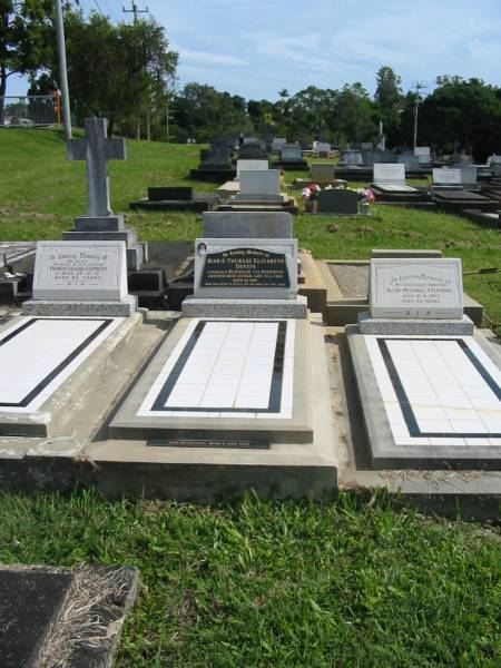 Marie Therese Elizabeth DEVITS (formerly BURNHAM nee STEPHENS),  | mum nan,  | died 12-1-1999 aged 65 years;  | Murwillumbah Catholic Cemetery, New South Wales  | 