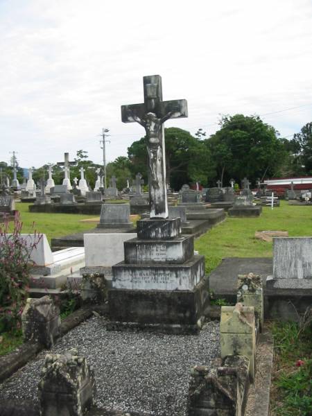 Patrick BYRNE,  | died 6 Nov 1923 aged 83 years;  | Hanna BYRNE,  | died 13 Aug 1955 aged 86 years;  | Murwillumbah Catholic Cemetery, New South Wales  | 