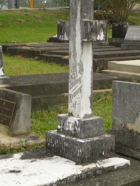 Mary Edith DOUGHERTY,  | aunt,  | died 26 Sept 1951;  | Murwillumbah Catholic Cemetery, New South Wales  | 