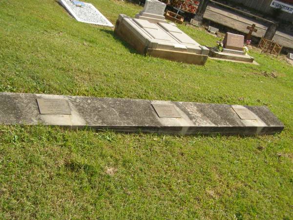 Arthur Ernest THORLEY,  | 5-9-1882 - 12-8-1941;  | Cecilia Mary THORLEY,  | 18-4-1925 - 30-12-1939;  | Mary Alice THORLEY,  | 28-1-1887 - 11-9-1968;  | Murwillumbah Catholic Cemetery, New South Wales  | 