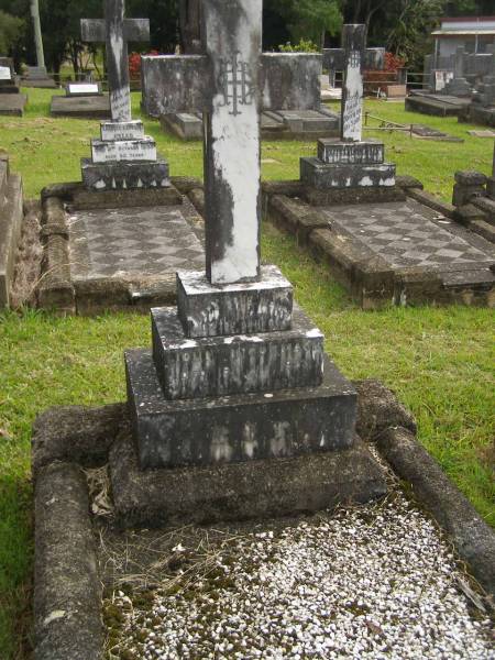 John MCCORMACK,  | died 19 July 1933 aged 76 years;  | Murwillumbah Catholic Cemetery, New South Wales  | 