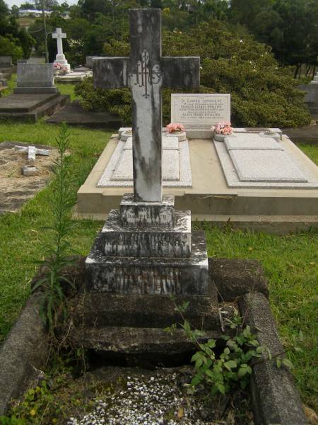 William Henry HITCHENS,  | died 1 July 1932 aged 77 years;  | Murwillumbah Catholic Cemetery, New South Wales  | 