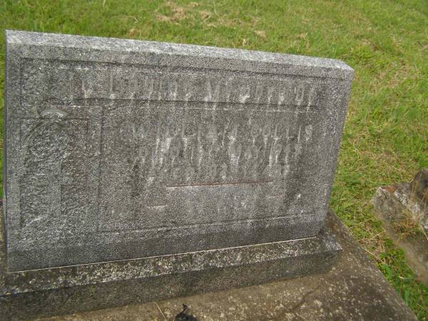 William COLLIS,  | died 15 May 1945 aged 82 years;  | Murwillumbah Catholic Cemetery, New South Wales  | 
