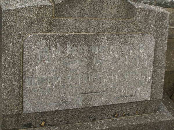 Herbert Patrick Stephen NEIL,  | died 19 Feb 1945 aged 65 years;  | Murwillumbah Catholic Cemetery, New South Wales  | 