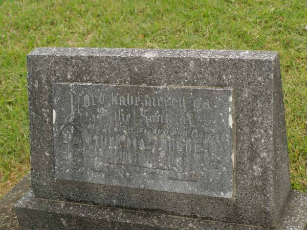 Ethel May BUGDEN,  | wife mother,  | died 9 July 1946 aged 68 years;  | Murwillumbah Catholic Cemetery, New South Wales  | 