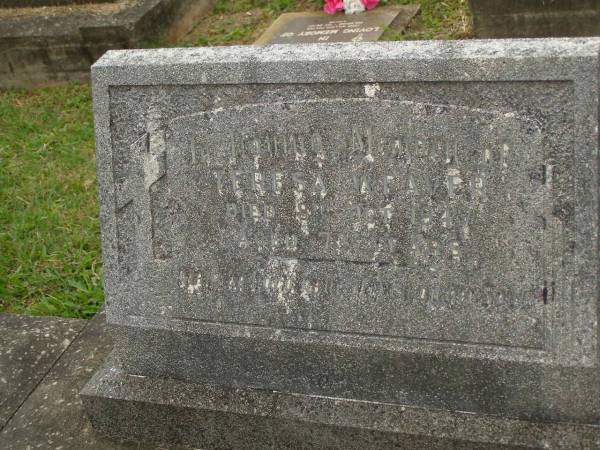 Teresa WEAVER,  | died 8 Oct 1947 aged 73 years;  | Murwillumbah Catholic Cemetery, New South Wales  | 