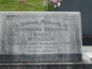 Catherine Veronica (Vera) MCFADDEN, died 29 Nov 1988 aged 65 years; Murwillumbah Catholic Cemetery, New South Wales 
