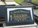Doreen SMITH, mother, died 10 April 2000 aged 92 years; Murwillumbah Catholic Cemetery, New South Wales 