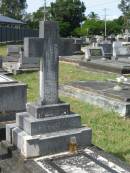 Patrick Joseph MAYE, husband, died 4 April 1964 aged 61 years; Murwillumbah Catholic Cemetery, New South Wales 