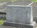 
Donald GRAHAM,
husband father,
died 31 Jan 1962 aged 58 years;
Murwillumbah Catholic Cemetery, New South Wales
