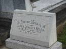 
James Charles NOLAN,
died 2 May 1955;
Murwillumbah Catholic Cemetery, New South Wales
