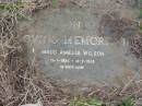 
Maud Amelia WILSON,
19-4-1884 - 16-2-1965;
Murwillumbah Catholic Cemetery, New South Wales
