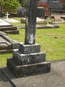 
Johanna CRIMMINS,
died 30 Jan 1938 aged 79 years;
Timothy CRIMMINS,
died 18 Jan 1943 aged 83 years;
Murwillumbah Catholic Cemetery, New South Wales
