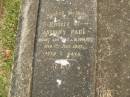 Anthony Paul, infant son of J. & D. WARE, died 2 July 1937 aged 2 days; Murwillumbah Catholic Cemetery, New South Wales 