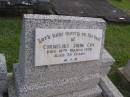 
Cornelius John COX,
died 10 March 1936 aged 38 years;
Murwillumbah Catholic Cemetery, New South Wales 
