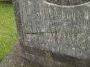 
Mary Kathaleen NUGENT,
wife mother,
died 13 July 1934 aged 45 years;
Murwillumbah Catholic Cemetery, New South Wales
