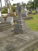 
Henry Allan WALLS,
died 13 April 1933 aged 59 years;
Martha WALLS,
died 19 June 1934 aged 55 years;
Murwillumbah Catholic Cemetery, New South Wales
