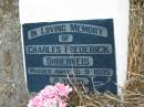 
Charles Frederick SHREIWEIS
15-9-1995
71 yrs

Mutdapilly general cemetery, Boonah Shire
