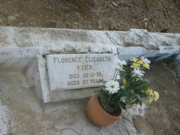 Florence Elizabeth MEIER  | 20-12-39  | 57 yrs  |   | Mutdapilly general cemetery, Boonah Shire  | 