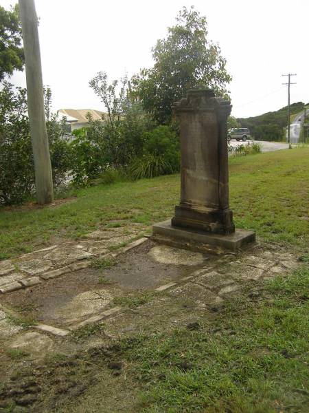 Alice (WHAITES)  | wife of W.J. WHAITES  | mother of S.A.R.WHAITES  | d: 4 Jan 1884, aged 36  |   | Richard WHAITES  | ? N 1889  |   | Nambucca Heads pioneer graves overlooking the lagoon  |   | 