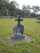 
A.K. CARLSON,
died 23 Oct 1910 aged 58 years;
Nikenbah Aalborg Danish Cemetery, Hervey Bay
