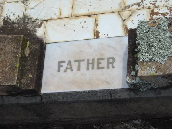 Daniel FETT,  | died 13 Jan 1935 aged 65 years,  | father;  | Clara P. FETT,  | died 20 Jan 1945 aged 65 years,  | mother;  | Nobby cemetery, Clifton Shire  | 