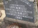 Ellen V. RYAN, died 16 Dec 1938 aged 54 years; Charles F. RYAN, died 26 Jan 1953 aged 71 years; parents; Nobby cemetery, Clifton Shire 