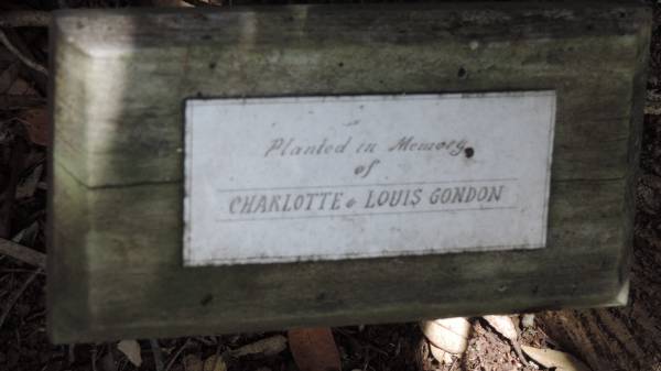 Charlotte and Louis Gondon  |   | Norfolk Island Memorial Park  |   | 
