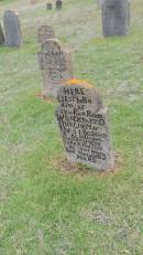 
Steve REARDON
d: 6 May 1807, aged 8

Daniel REARDON
d: 11 Nov 1801 aged 2

James KINGSTON
d: 27 Aug 1841, aged 32

Norfolk Island Cemetery
