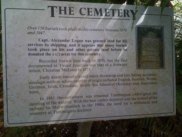 North Tumbulgum cemetery  | 